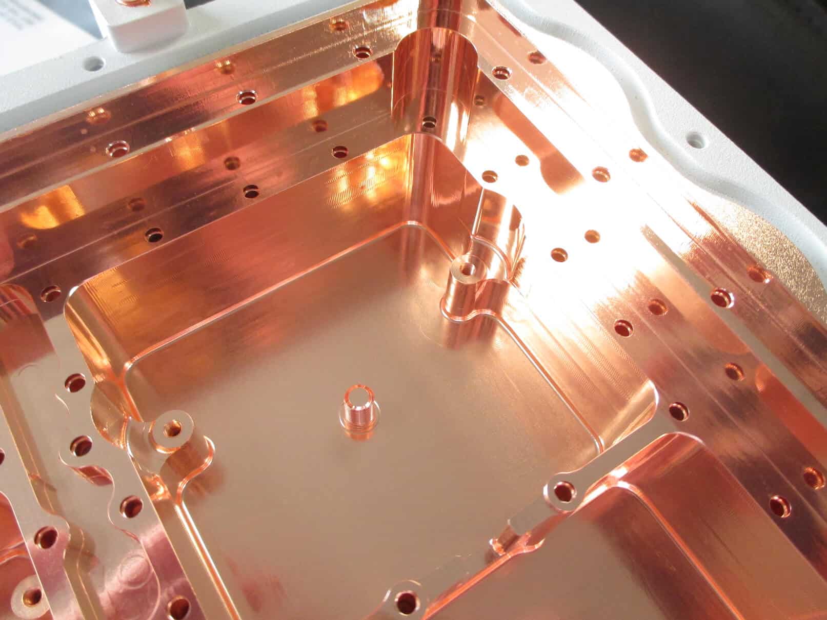 Copper plated aluminium